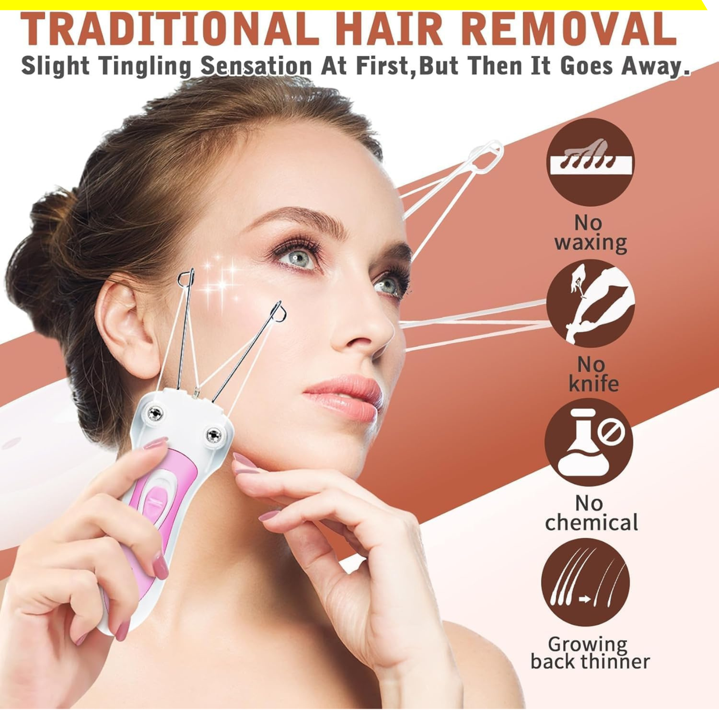 Electric Facial Threading Hair Removal