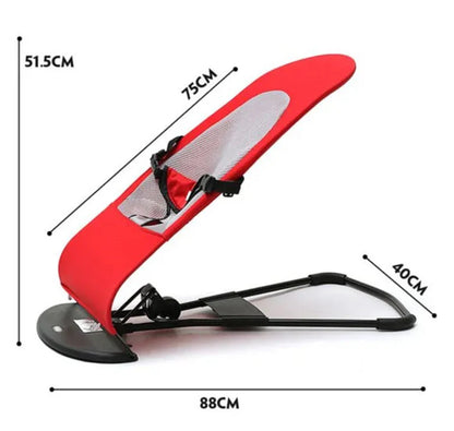 Foldable Soft Baby Bouncing Chair – Comfortable, Safe & Interactive Infant Seat