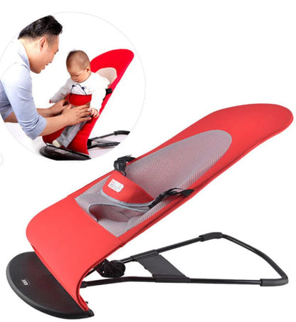 Foldable Soft Baby Bouncing Chair – Comfortable, Safe & Interactive Infant Seat